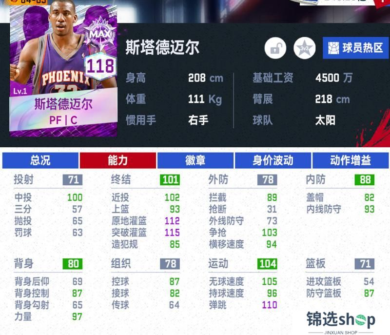 双雄闪耀凤凰城！小霸王斯塔德迈尔x风之子纳什限时登陆！