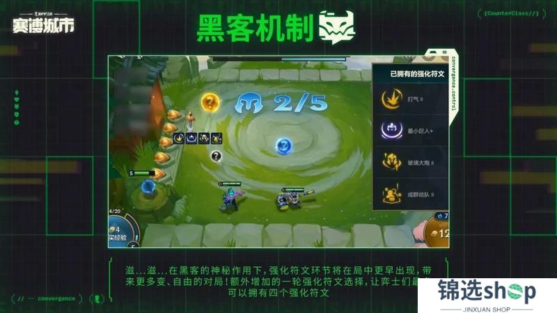 警告！赛博城市强化符文已被严重干扰……还有帮派情报大放送！