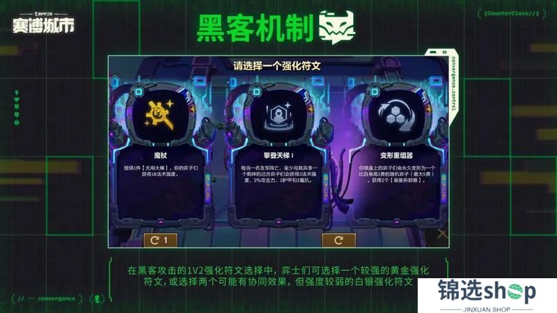 警告！赛博城市强化符文已被严重干扰……还有帮派情报大放送！